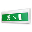 Световое табло «Направление к эвакуационному выходу направо вниз», Молния ЛАЙТ (220В)